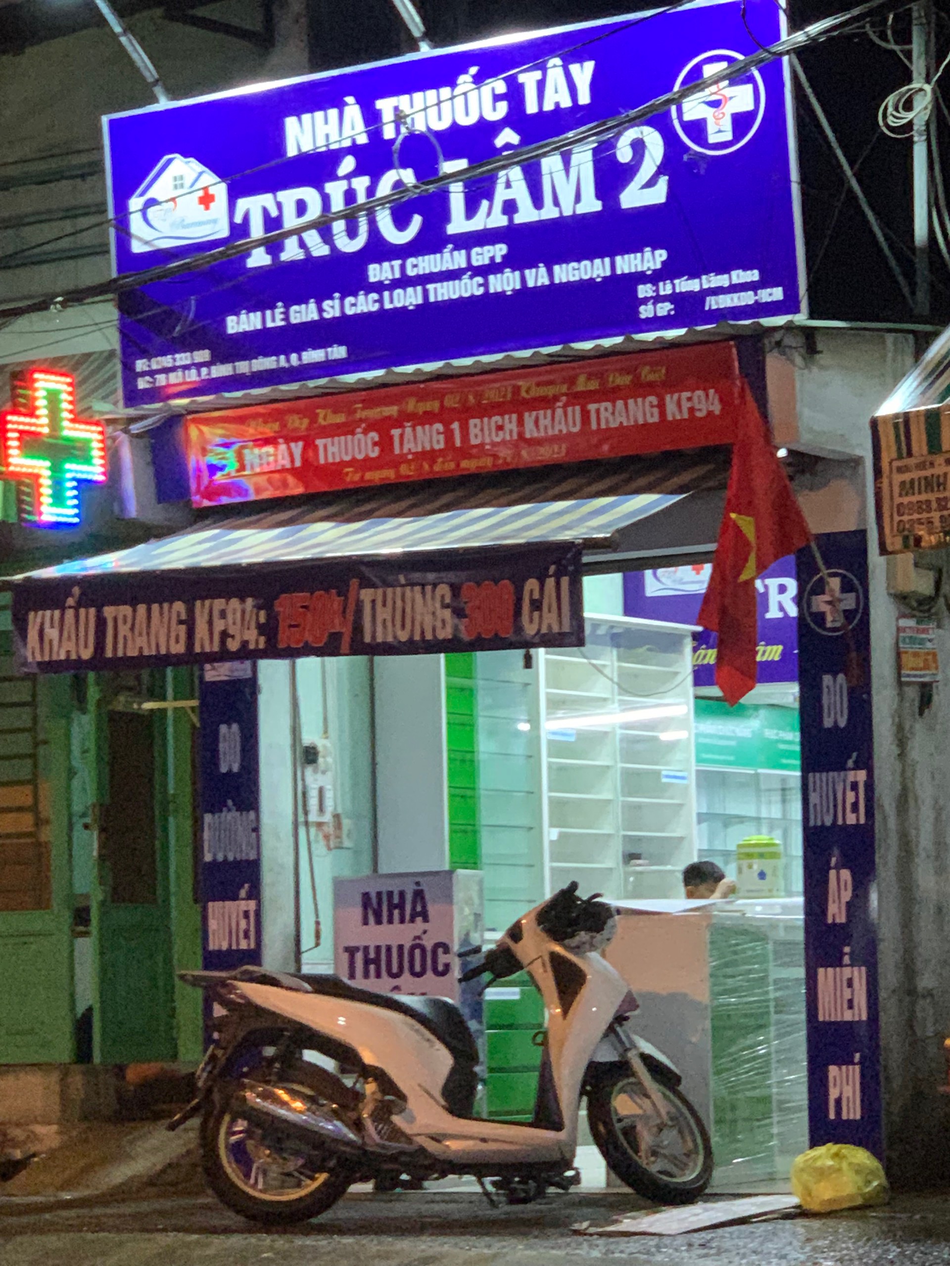 Bình Tân sang nhượng nhà thuốc mới mở 50tr