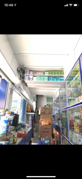 Cần sang gấp nhà thuốc gpp quân tân bình mặt tiền ngang 10m2 