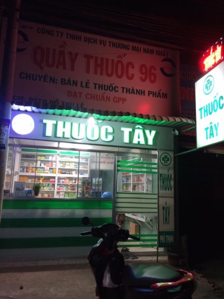 Cần sang lại quầy thuốc tây tại Đức Hoà Long An