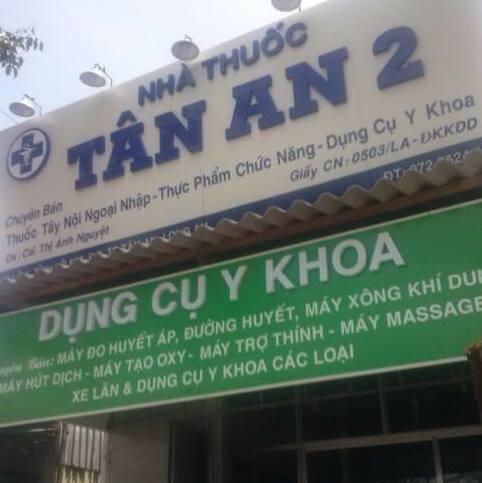 Cần sang Nhà thuốc tây Tân an, cổng Bệnh viện Sản nhi Long An 