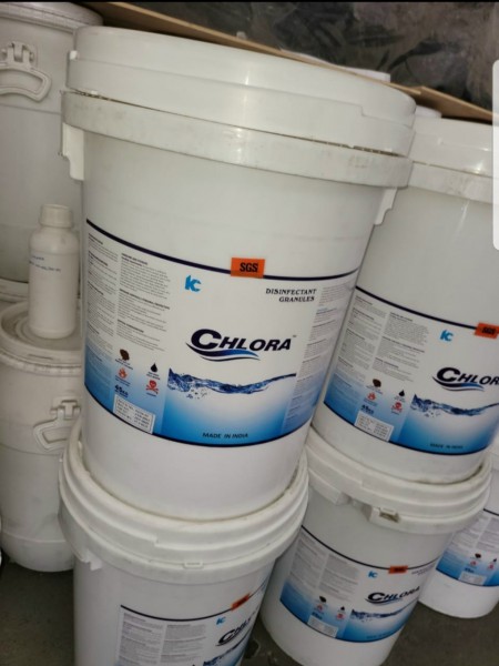 CHLORINE ẤN ĐỘ CHLORA 70% - THÙNG 45 KG