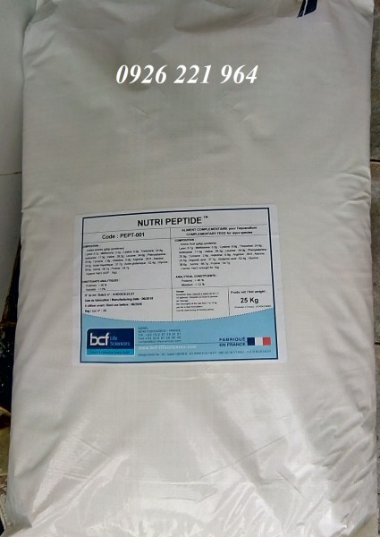 Cung cấp hàng tăng trọng Pháp Nutripeptide cho tôm, cá