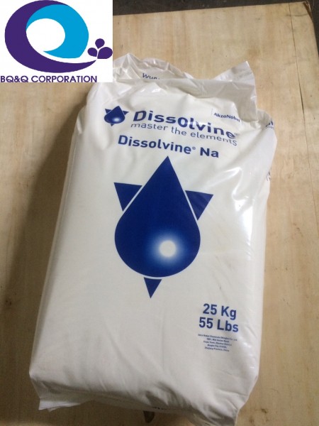 Dissolvine Na, EDTA 4 muối Hà Lan, chuyên gia xử lý nước, khử phèn, cô lập kim loại trong ao nuôi