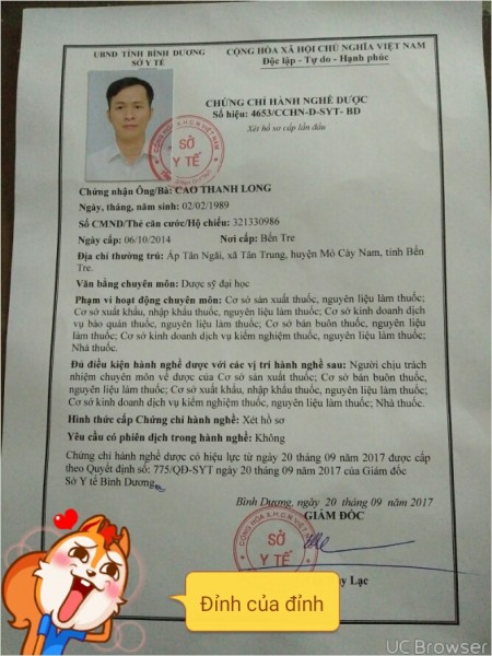 Duoc si dai hoc co CCHN duoc can cho thue bang de mo nha thuoc