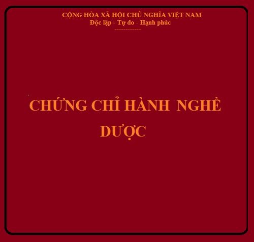 Dược sĩ đại học có chứng chỉ hành nghề