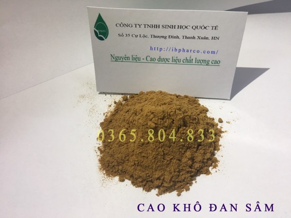 IBP cung cấp cao khô đan sâm