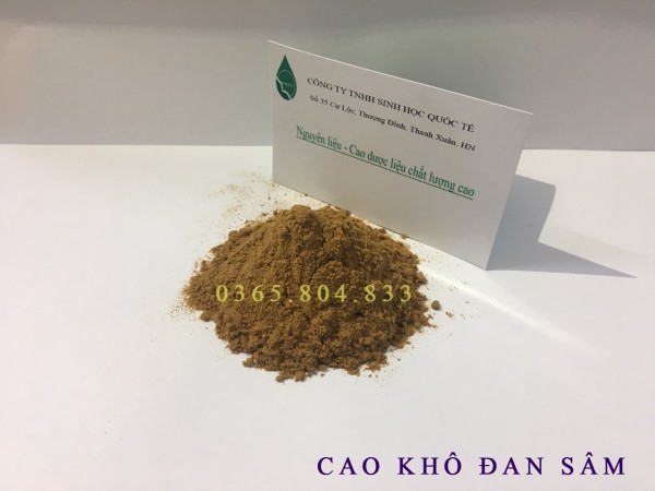 IBP cung cấp cao khô đan sâm