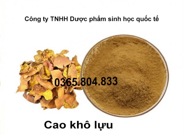 IBP cung cấp cao khô hạt lựu