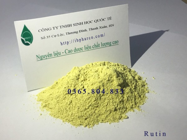 IBP cung cấp nguyên liệu chiết xuất hoa hòe