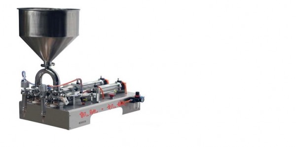 Máy chiết dịch đặc 2 vòi, máy chiết kem sệt, máy chiết kem dưỡng da, máy chiết kem body