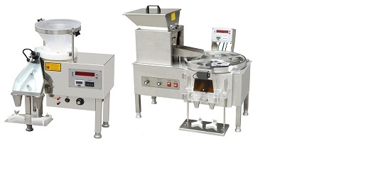 Máy đếm viên nang viên nén, máy đếm viên tự động 4 đầu