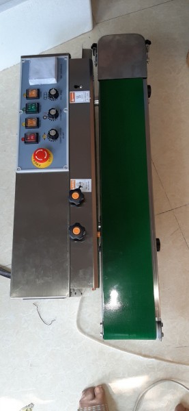 Máy hàn túi cà phê, máy ép miệng túi nhôm, máy ép bao PA, máy ép túi bánh mì bánh ngọt, máy ép túi liên tục FRD1000