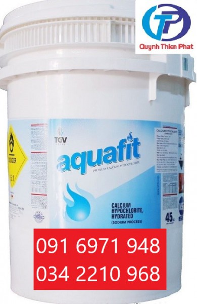 Mua bán chlorin aquafit 70% thùng cao, thùng lùn Ấn Độ giá rẻ