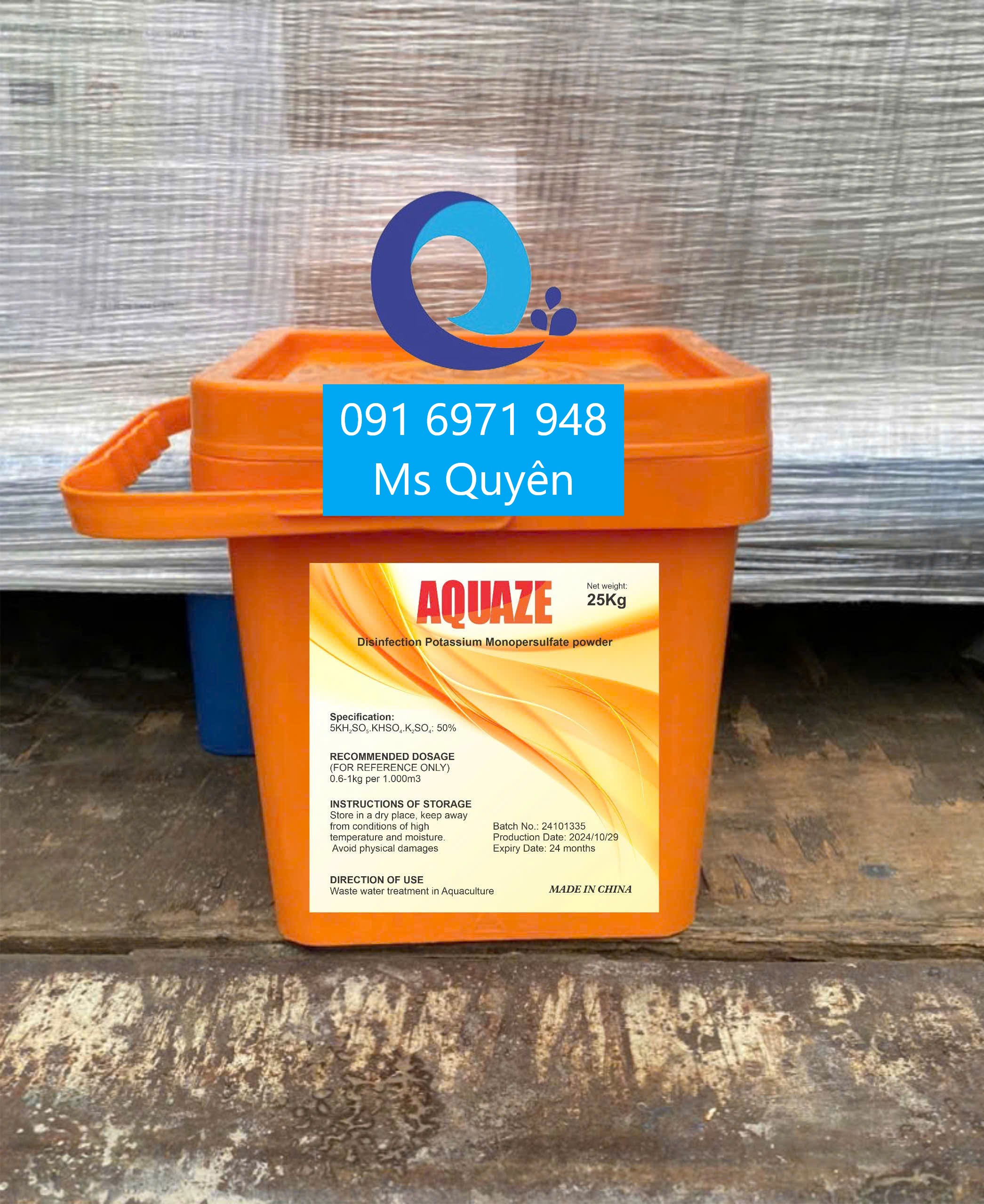 Mua bán diệt khuẩn AQUAZE potassium monopersulphate 50%