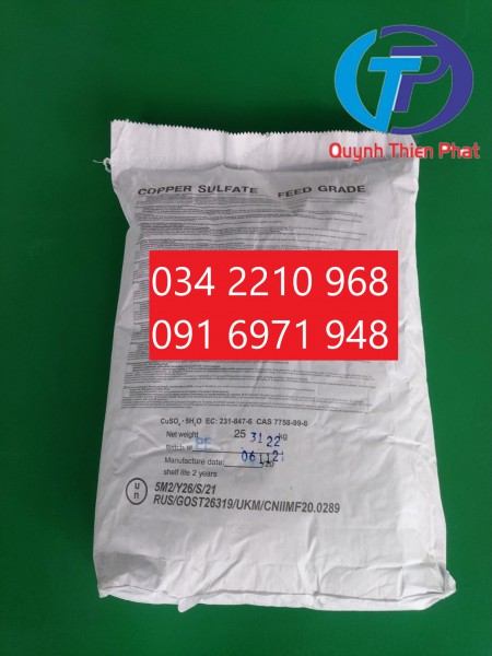 Mua bán đồng sulphate 25% khô hàng Nga xử lý nước giá rẻ