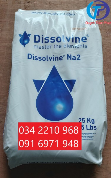 MUA BÁN EDTA HÀ LAN 2 MUỐI DISSOLVINE NA2 NOURYON GIÁ SỈ