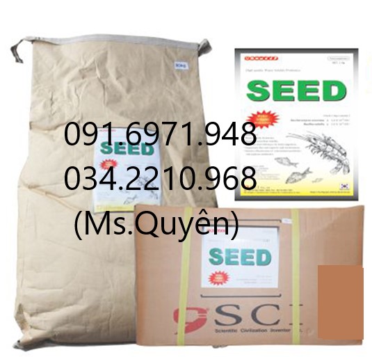 Mua bán men vi sinh đường ruột SEED Hàn Quốc giúp nong to đường ruột tôm cá