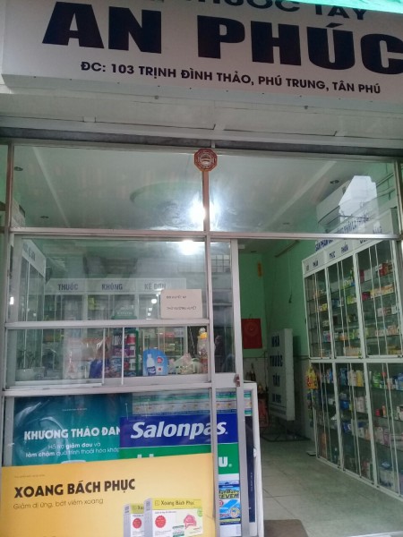SANG NHÀ THUỐC AN PHÚC -103 Trịnh Đình Thảo, Phường Phú Trung, Quận Tân Phú 