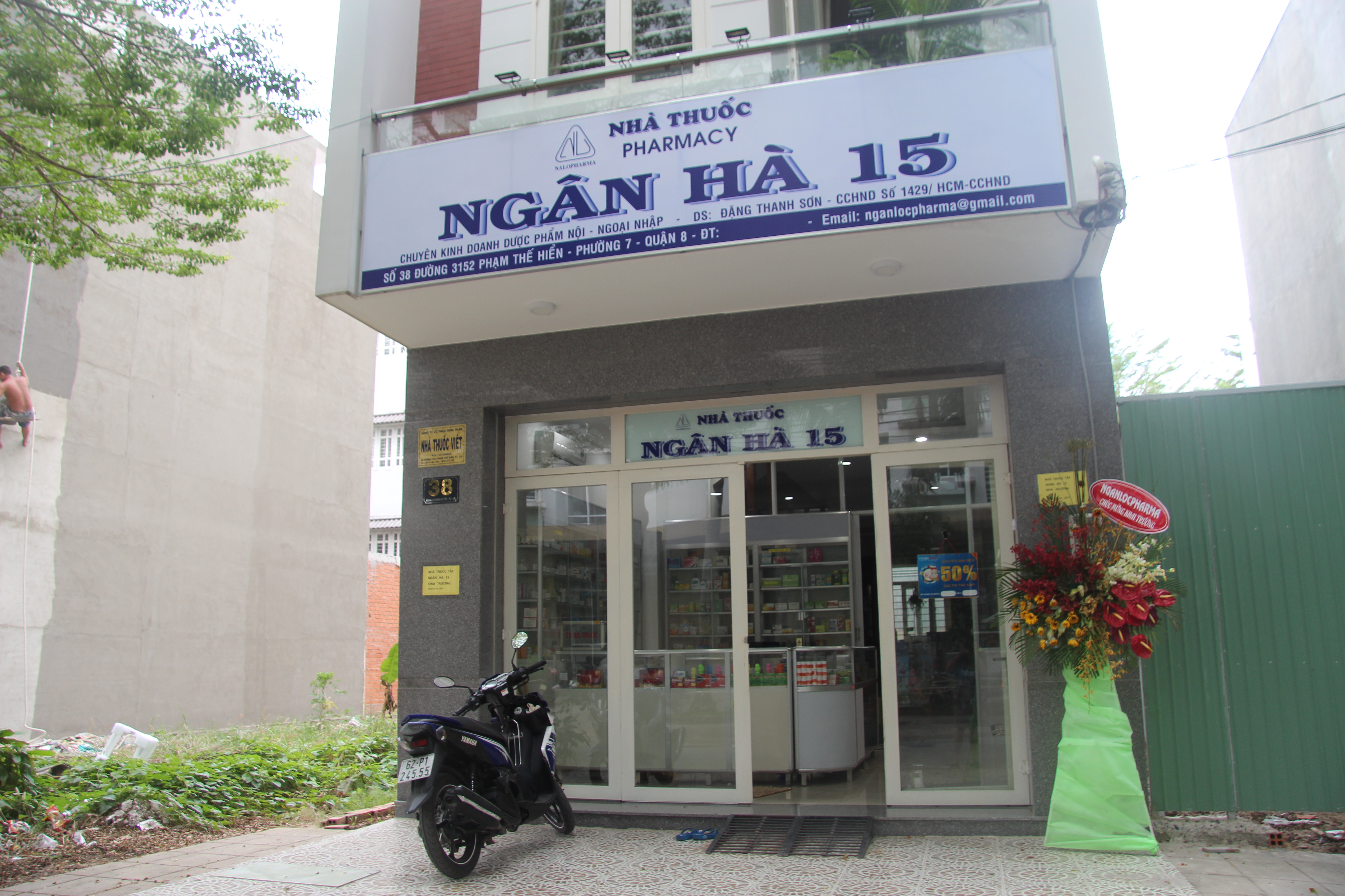 SANG NHƯỢNG NHÀ THUỐC TÂY KHU CHUNG CƯ PHÚ LỢI 12 Tầng Q.8