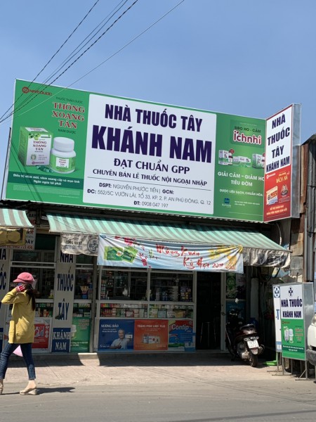 Tuyển nữ nhân viên bán thuốc tây quận 12